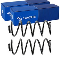 2X Sachs Fahrwerksfedern Vorne Passend FÜR Vw Polo Links+Rechts