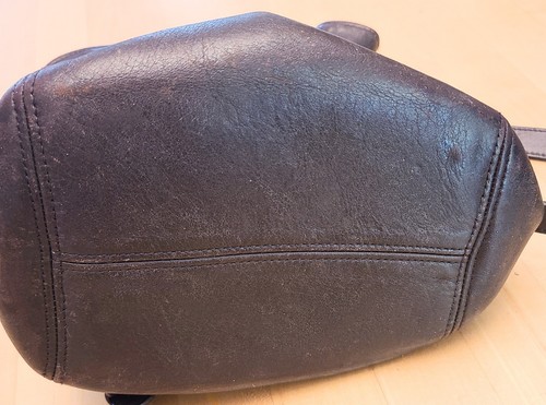 Vintage COACH Handbag SOHO Belted Pouch Leather Cross Body Bag 4156 USA - Picture 8 of 14