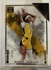2025 Panini WNBA Impeccable RICKEA JACKSON #17 GOLD /25 Los Angeles Sparks🔥🔥