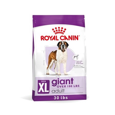 Royal Canin Size Health Nutrition Giant Adult Dry Dog Food, 30 lb Bag