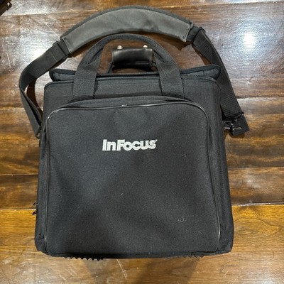 InFocus Projector Carry Bag for LP420   Padded Shoulder Case 13x12x7 Divided