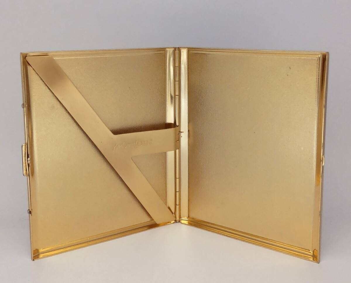 Vintage YVES SAINT LAURENT YSL Logo Cigarette Case card case  display picture 1