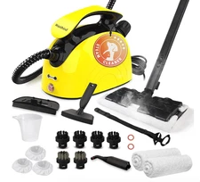 Portable Steam Cleaner Machine Steamer Carpet Tile Floor Grout Auto Detailing