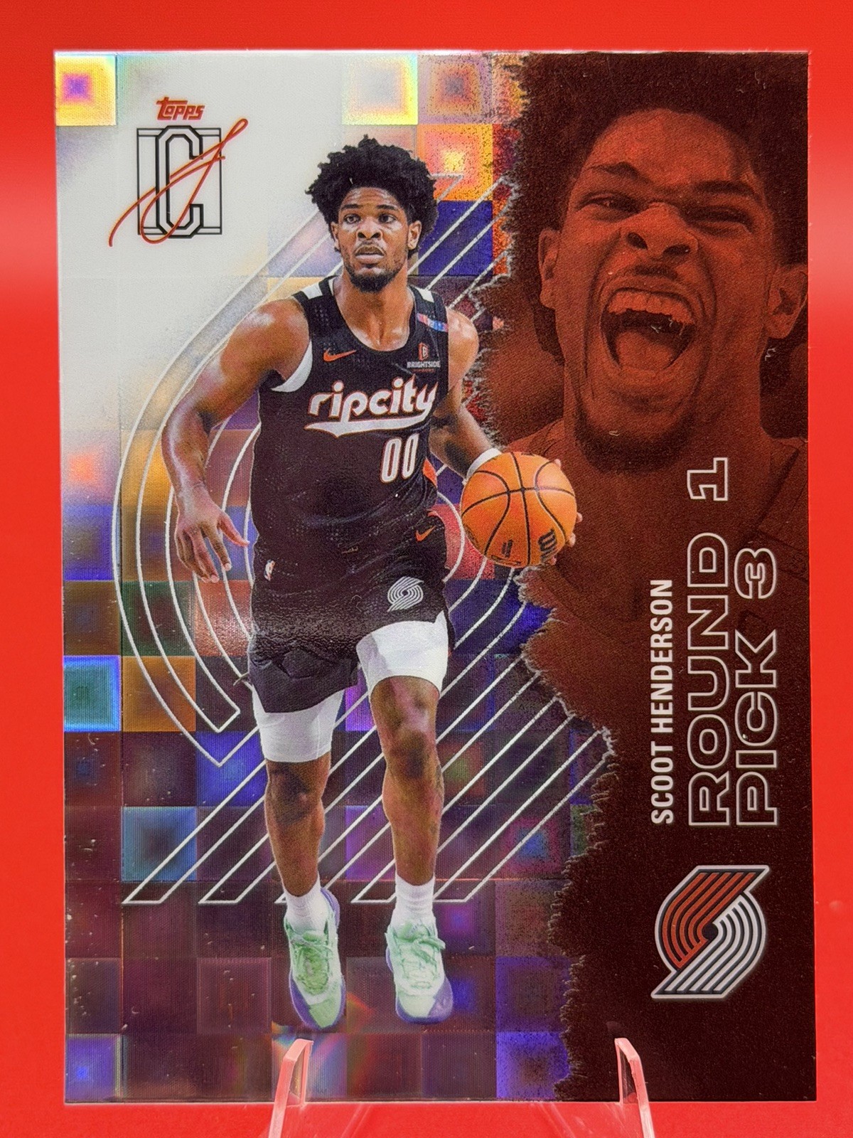 2025-26 Topps Signature Class - Scoot Henderson - Chrome Pandora #75