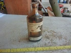 Vintage Empty Glass Bottle Brentford Pharmacy South Dakota J. Deertz Lot 26-51