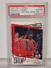 1997 Collector's Choice Catch 23 NBL Michael Jordan Card #195 PSA 10