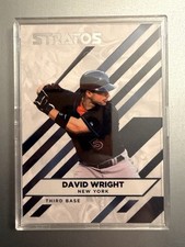 2025 Pulse Stratos Baseball Base Silver #10 David Wright 25/25