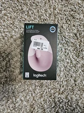 Logitech Lift Wireless Vertical Mouse - Rose