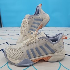 Kswiss Women's Pickleball Supreme White Blue Sneakers Size 6