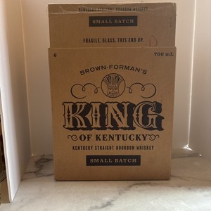King of Kentucky Small Batch Bourbon Batch 2 12-18yr blend Box