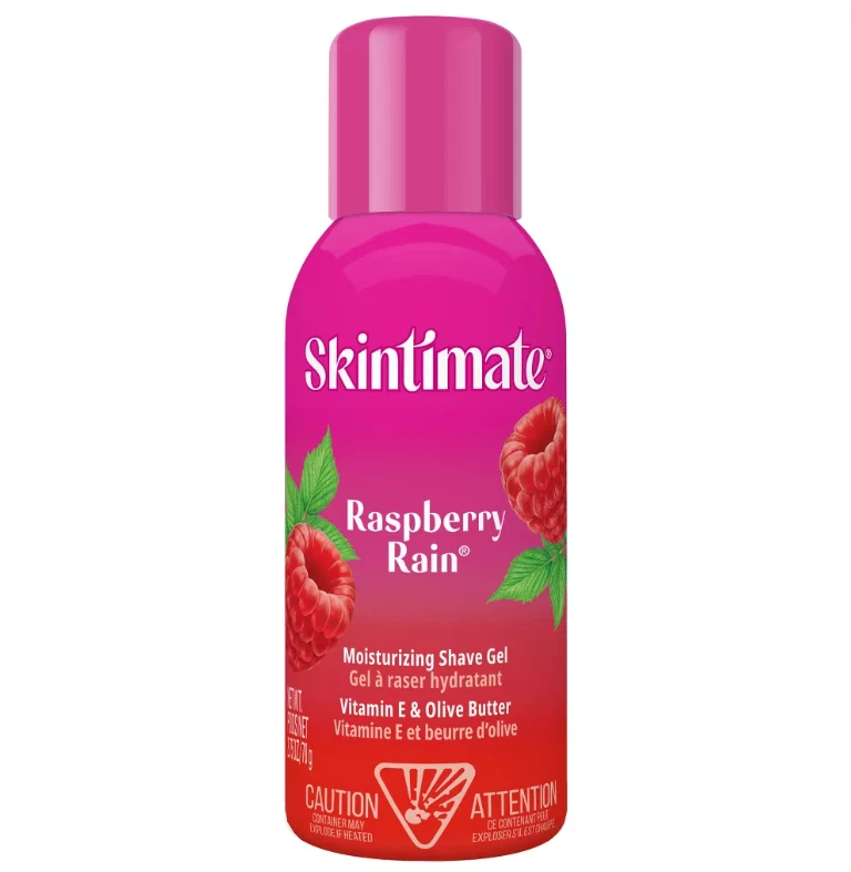 Skintimate Signature Scents Raspberry Rain Women's Shave Gel, Trial Size, 2.75oz - Image 3 of 4
