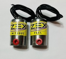Zex Nitrous Oxide Nitrous And Fuel Solenoids Hi-flow 250hp 18 Npt Inletoutlet