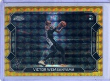 2025-26 Topps Chrome Victor Wembanyama Moments In Time Gold Geo 1150 K886 2025-26 Topps Chrome Victor Wembanyama Moments In Time Gold Geo 1150 K886