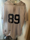 Jasson Dominguez Signed Nike Authentic Yankee Jersey Fanatics And MLB COA
