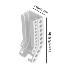 Battery Storage Organizer Wall Mount Small Battery Keeper AA and AAA Combo Batte