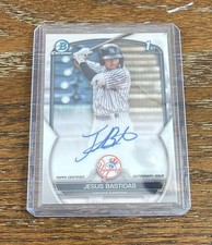 2023 Bowman Chrome - Prospect Autographs #CPA-JBD Jesus Bastidas