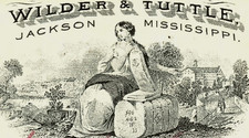 MS $1,128 GRENADA Mississippi Wilder & Tuttle JACKSON Dec 12 1884 Merchant Draft