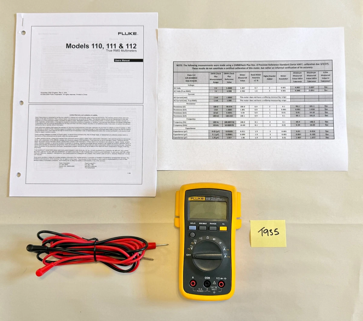 DC Voltage Fluke Test Equipment Multimeters for sale | eBay