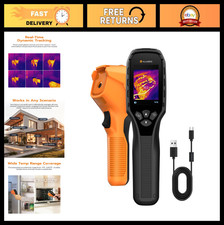 Thermal Imaging Camera - Infrared Thermometer, 4 F to 1202 F, Compact 240g, 25Hz