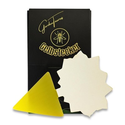 GardenTaurus  Gelbstecker Sunflower Design, 30 Stück (3x10), Schädlingsbefall