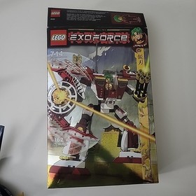 Lego Exo Force Lot 8102, 8103, 7708, 7705, 7713, Box, Manuals, And Minifigures!