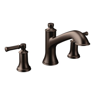 Moen Dartmoor T683ORB Deck Mounted Roman Tub Filler,Oil Rubbed Bronze *NEW*