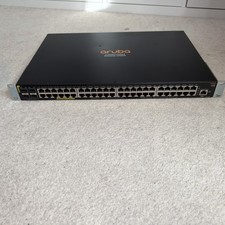 HPE Aruba 2930F JL256A 48 Port Gigabit PoE+ 370W 4x 10G SFP+ Managed Switch