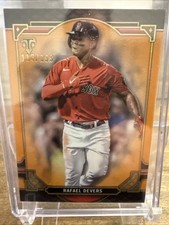 2022 Topps Triple Threads - Rafael Devers #75 Amber /199