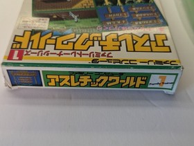 Athletic World Family Trainer Famicom NES Giappone importazione in scatola + manuale venditore USA