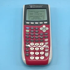 Texas Instruments TI-84 Plus C Silver Edition Calculator  - Pink Purple great 