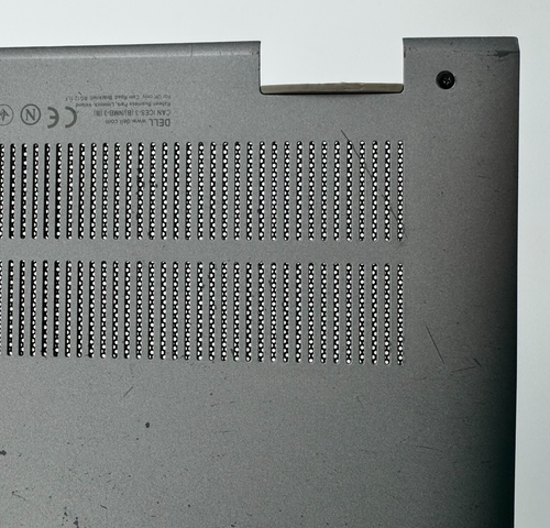 DELL INSPIRON 14 5400 BOTTOM BASE CASE COVER GREY 0YR2K6 GRADE C - Picture 7 of 8