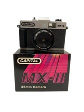 Vintage 35mm Camera Capital MX-II With Box Photography