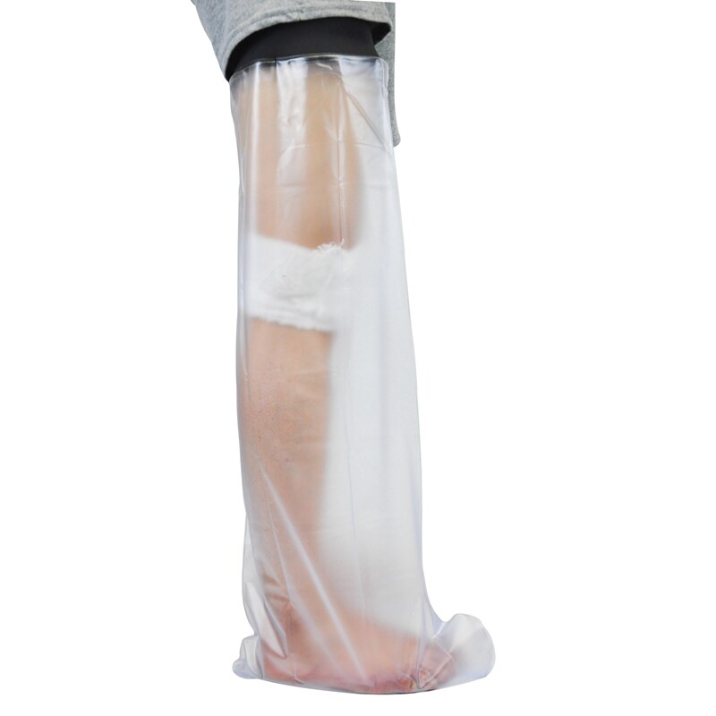 Waterproof Cast Cover Leg Adult Full Leg Shower Protector Watertight