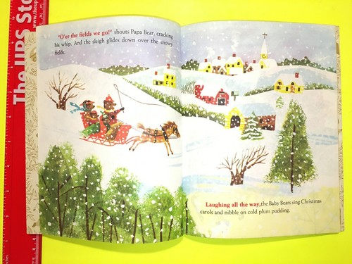 VINTAGE 1980 ~ JINGLE BELLS ~ A LITTLE GOLDEN BOOK #458-1 ~ HARDCOVER  - Picture 4 of 11