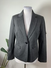 Kasper WOMENS Charcoal Grey Blazer, Size 6