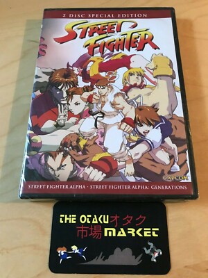 Street Fighter Alpha Generations Collection New Anime Dvd From Manga Video Ebay