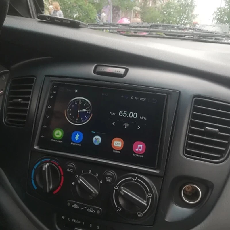 7'' Android 10 2DIN Car Stereo FM Radio GPS Navi MP5 Player WiFi OBD2 mirrorlink - Image 2 of 4