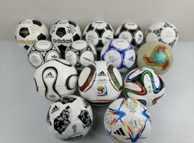 サッカーボール 1970-2002 adidas Historical Match Ball adidas historical mini ball set 14 pcs for collector FIFA