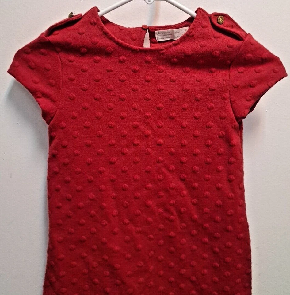 Vestido Zara feminino vermelho tamanho 8 coleção macia tamanho 8 - Imagem 2 de 4