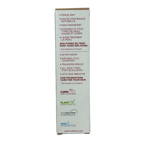 Clarins Everlasting Foundation Mocha 119W 30 mL 1.1 oz. - Picture 3 of 6
