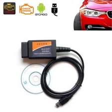 ELM327 USB Scanner OBD2 OBDII Car Adapter Fault Diagnostic Code Reader Tool