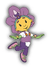Fifi And The Flowertots Cartoon Violet Sticker Bumper Decal - ''SIZES''