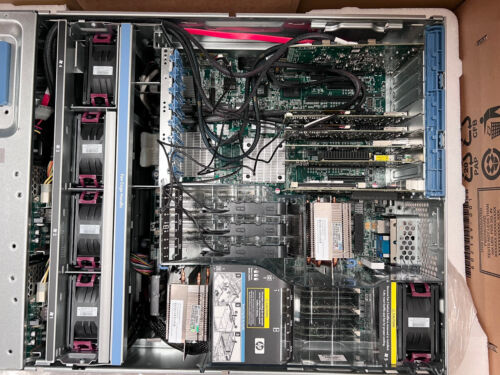 HP D2D4312 Backup System, Dual x5677 Processors,96GB Mem,12x 1TB SATA HDD EH983B - Picture 3 of 8