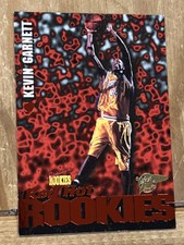 Kevin Garnett, 1995-96 Signature Rookies, Red Hot Rookies #R6 