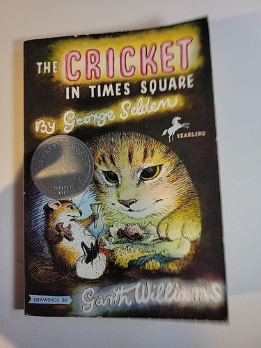 Cricket in Times Square by George Selden (1970, Trade Paperback) - Foto 8 di 9