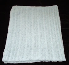 Circo Blue Cable Chenille Baby Blanket Target