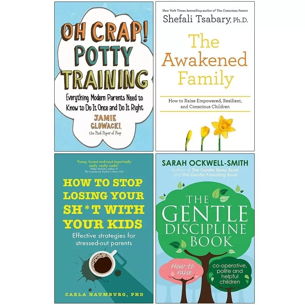 Oh Crap! Potty Training , Awakened , How to Stop Losing 4 Books Collection Set