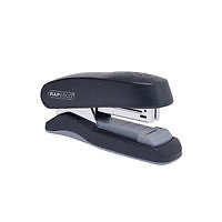 Image of Rapesco Flat Clinch Half Strip Stapler Capacity 30 Sheets Black 1064