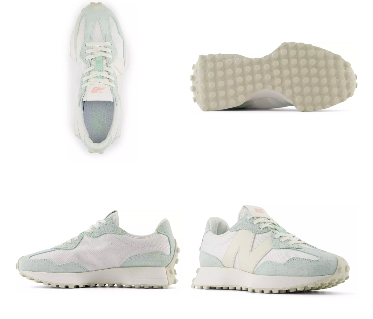 New Balance White Sneakers with Mint Toe Accents Unisex New Balance CT302 Shoes White CT302OG | Chicago City  main image 2