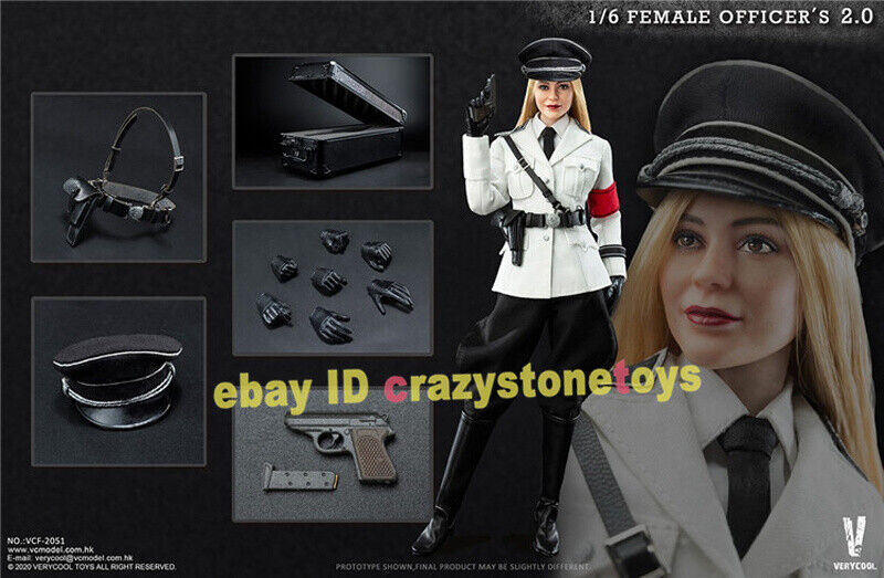 VERYCOOL Female SS Officer's 2.0 1/6 Action Figure VCF-2051 VERYCOOL Female SS Officer's 2.0 1/6 Action Figure VCF-2051